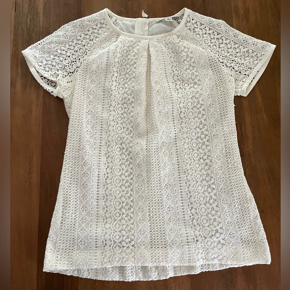 Banana republic lace top